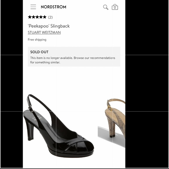 Stuart Weitzman Peekapoo' Slingback Patent leather - Picture 4 of 4